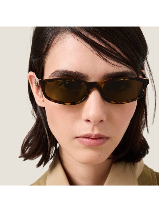 NEW MIU MIU SUNGLASSES MUA06S 14L09Z WOMEN HAVANA MU A06S, SMU A06 EYEWEAR main image 9